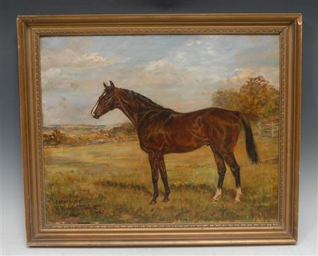 Walter Wasdell Trickett : Equine Portrait, Carryduff