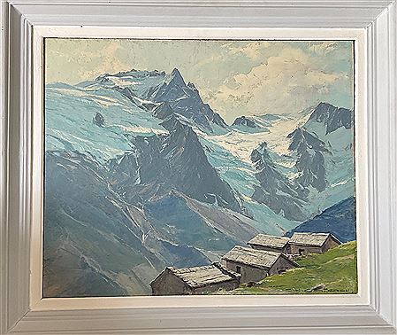 sample from MOUNTAINS PAINTINGS, FURNITURE AND OBJECTS OF ART