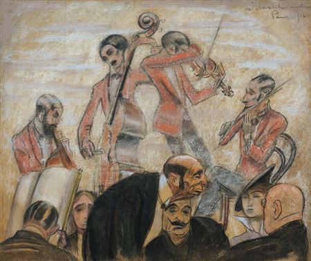 Albert Sebastian Oesch : Streichquartett, Paris,1916