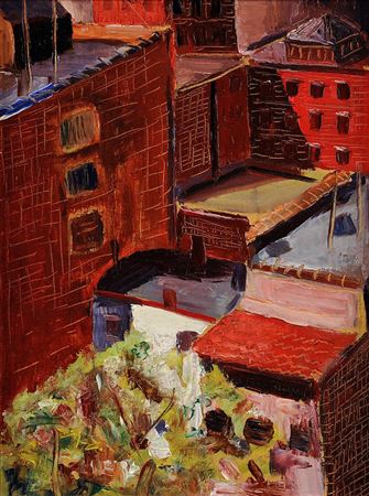 Malvin Johnson : Over the Harlem Rooftops 1928