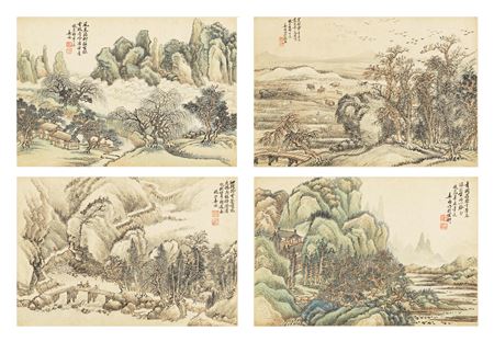 Jun Jiang : Landscapes After Old Masters, 1908