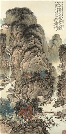 Shilang Yang : Landscape after Fan Kuan