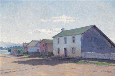 Mary Evelyn McCormick : First Brick House, Decatur Street, Monterey