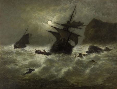 Edward Moerenhout : Shipwreckage