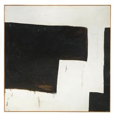 John Blackburn : Black Forms on White