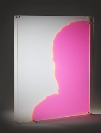 Lourdes De Castro : TRANSLUCENT PINK REACH SHADOW