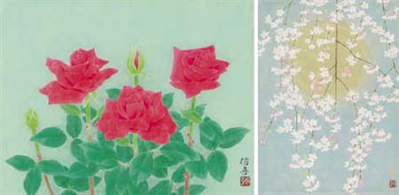 Nobuyoshi Watanabe : Rose; Hazy Moon (2)