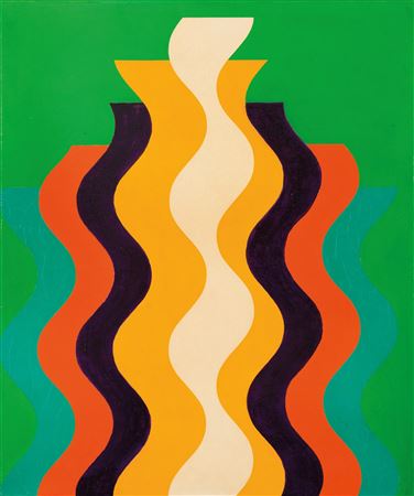 Mohammed Melehi : FLAME, CASABLANCA, 1970