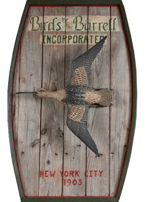 Reggie (Reg) Birch : Flying Curlew Plaque