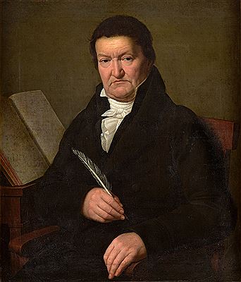 Heinrich Christoph Kolbe : Portrait of Johann Daniel Bornefeld (1746-1826)