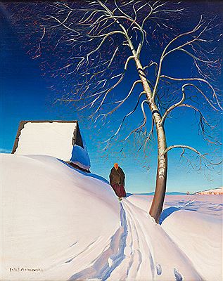 Rafal Malczewski : Winter