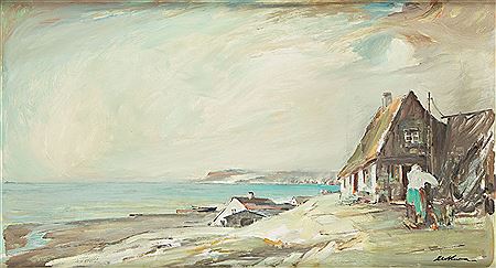 Marian Mokwa : Fishermen's huts