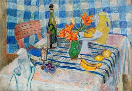 Stanislaw Borysowski : Still life, 1950