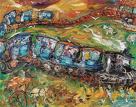 Herick Michaud : THE BLUE TRAIN