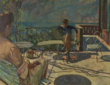 Marguerite Frey-Surbeck : On the sunny veranda