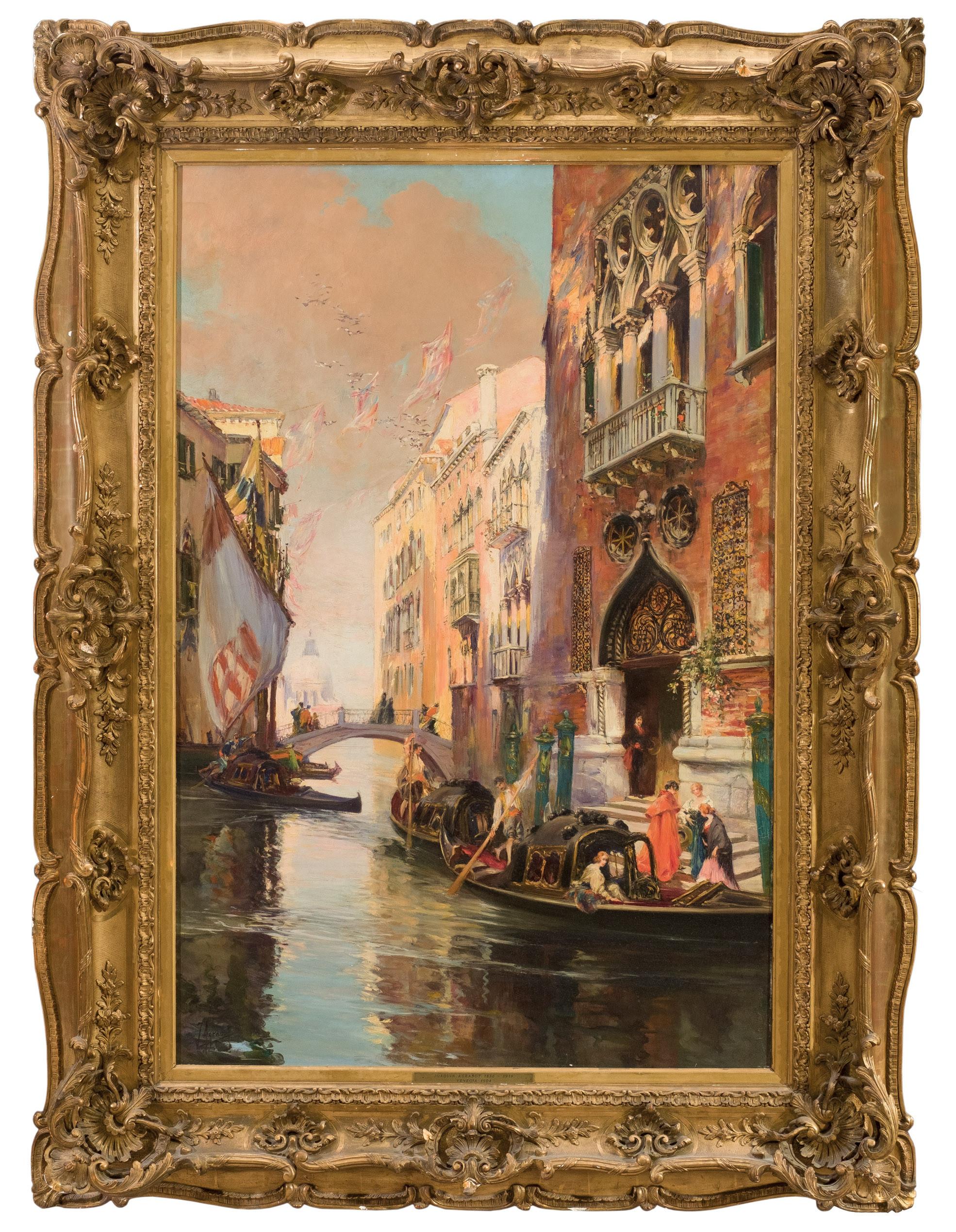 Joaquim Agrasot Y Juan : Canal de Venecia (1904)