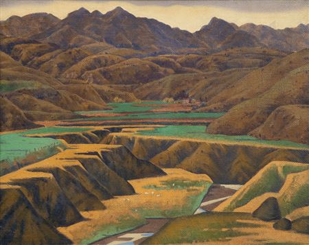 Rita Angus : Mount Stewart, Waiau, North Canterbury