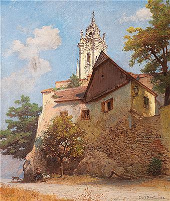 Franz Horst : Blick auf Dürnstein