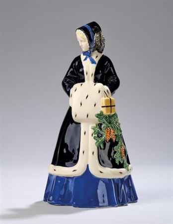 Johanna Meier-Michel : A large winter season figurine