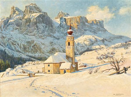 Max Martens : ‘Colfusing mnit Sella (Dolomiten)’