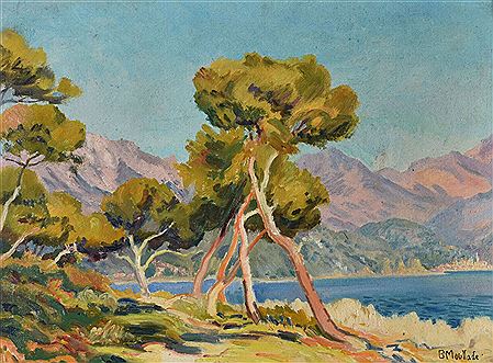 Georges Moullade : La côte d'Azur