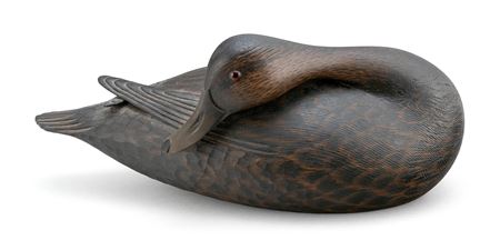 Byron Bruffee : BLACK DUCK DECOY