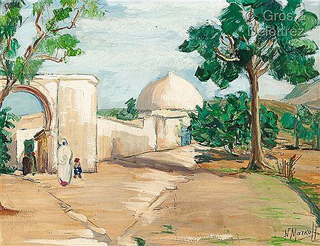 Natacha Markoff : Kouba and mosque, Tunisia