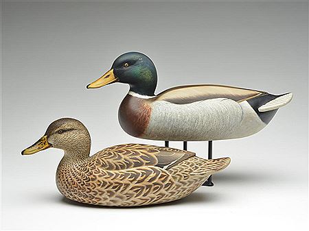 Tan Brunett : Pair of magnum mallards