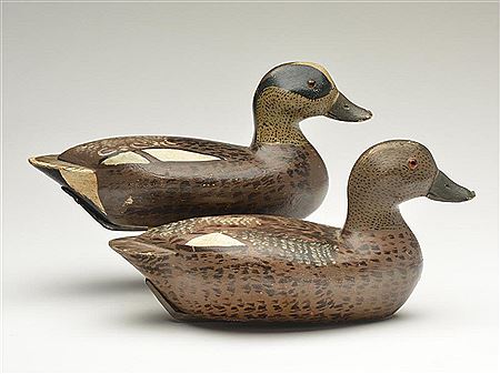 George Kessler : Rigmate pair of widgeon