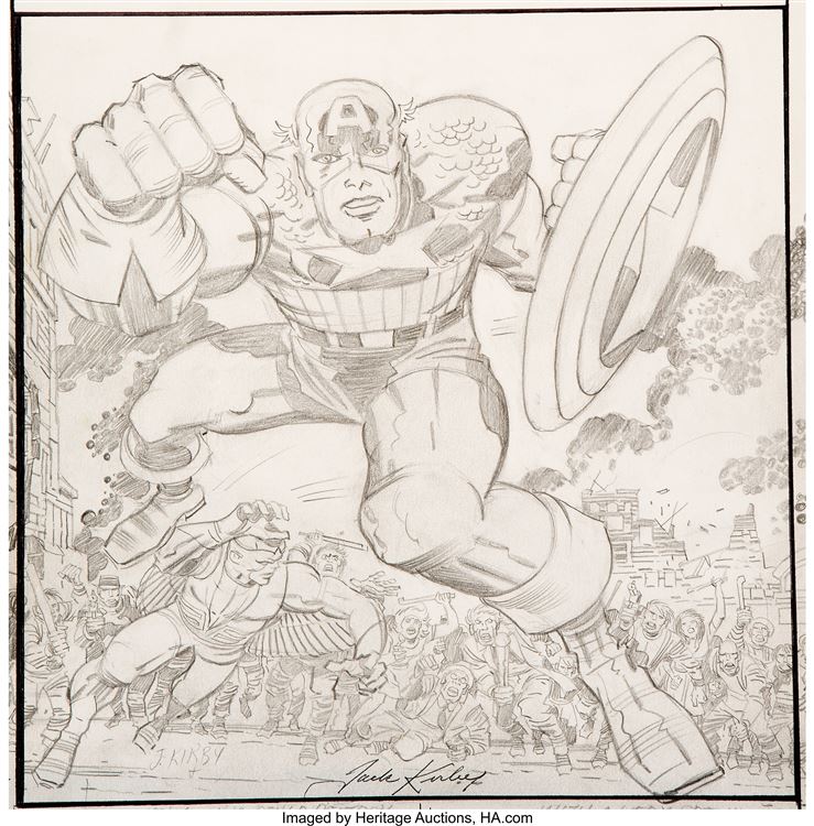 Jack Kirby : From Auction Records