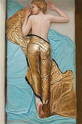 Michael Fuchs : Dame in Gold II