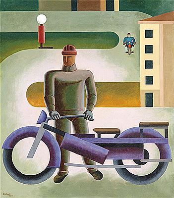 Sandor Bortnyik : Machine Knight, 1928