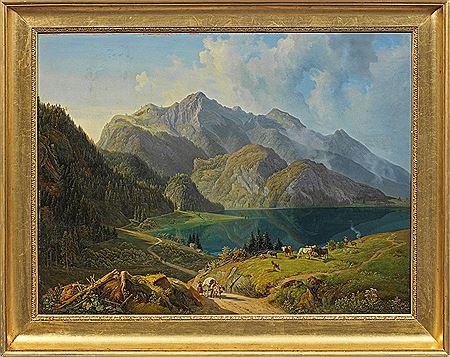 Michael Lueger : Tyrolean mountain lake