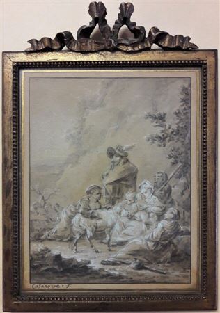 sample from COLLECTION SALE OF AN AMATEUR: DRAWINGS AND ENGRAVINGS