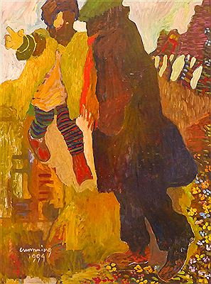 William Cumming : ''RUNNING GIRL, WALKING MAN'' 1994