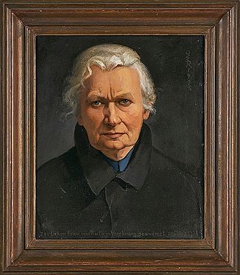 Ottilie Wilhelmine Roederstein : Self-Portrait