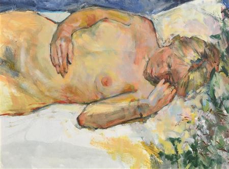 Peter FitzGerald : Reclining Nude