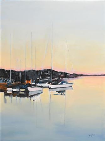 Anne Marie McInerney : Baltimore at Sunset