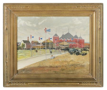 Pattie Richardson East : 'Country Fair', ca. 1930