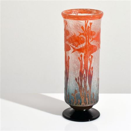 Charles Schneider : 'POISSONS' VASE