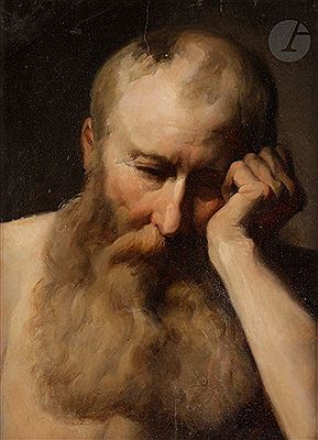 Karel Javurek : Portrait of Saint Jerome