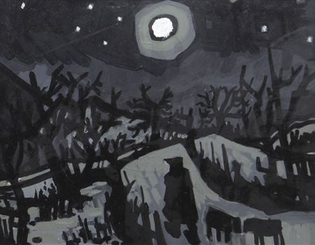 Karl Davies : 'Farmer and Moon I'