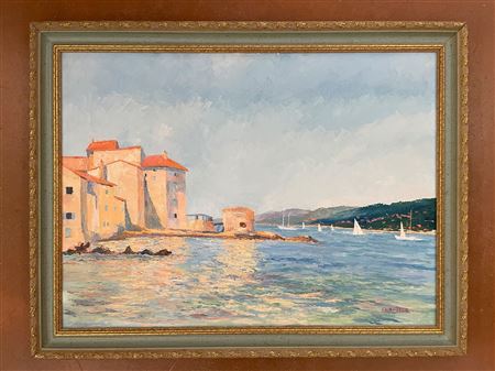 Salomon Alfred Boisecq : 'Saint Tropez'