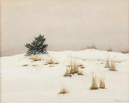 Axel Sjoberg : Winter, Sandhamn