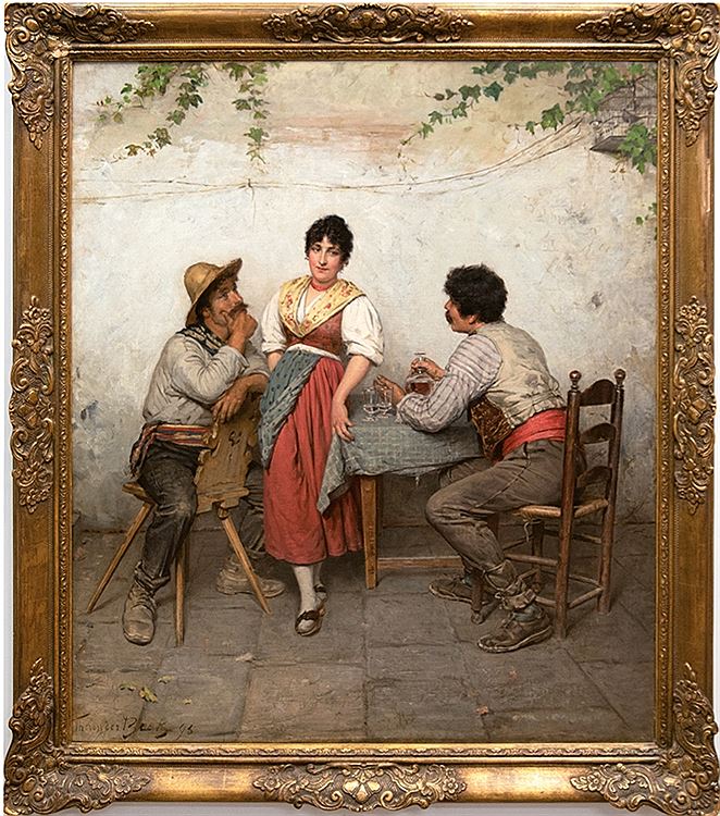 Theodor von der Beek : From Auction Records