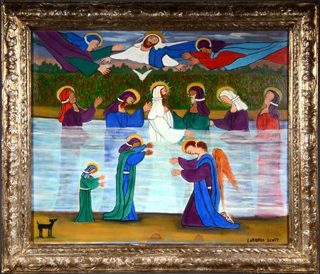 Lorenzo Scott : Baptism Of Jesus.