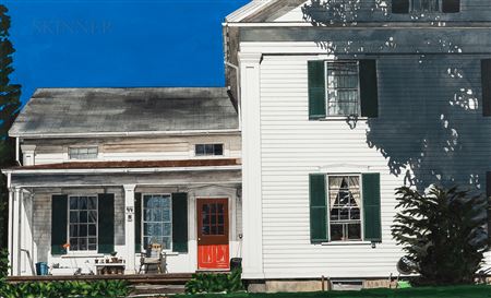 Deborah Rubin : White House with Red Door