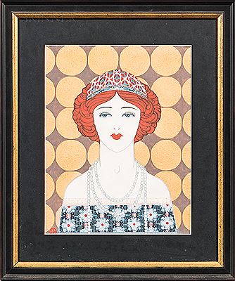 Dorothy Brown : 'Dottie'/Art Deco Head of a Woman