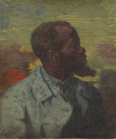 Honore Cavaroc : Portrait of a man, believed to be a reserve soldier from the 34th regiment