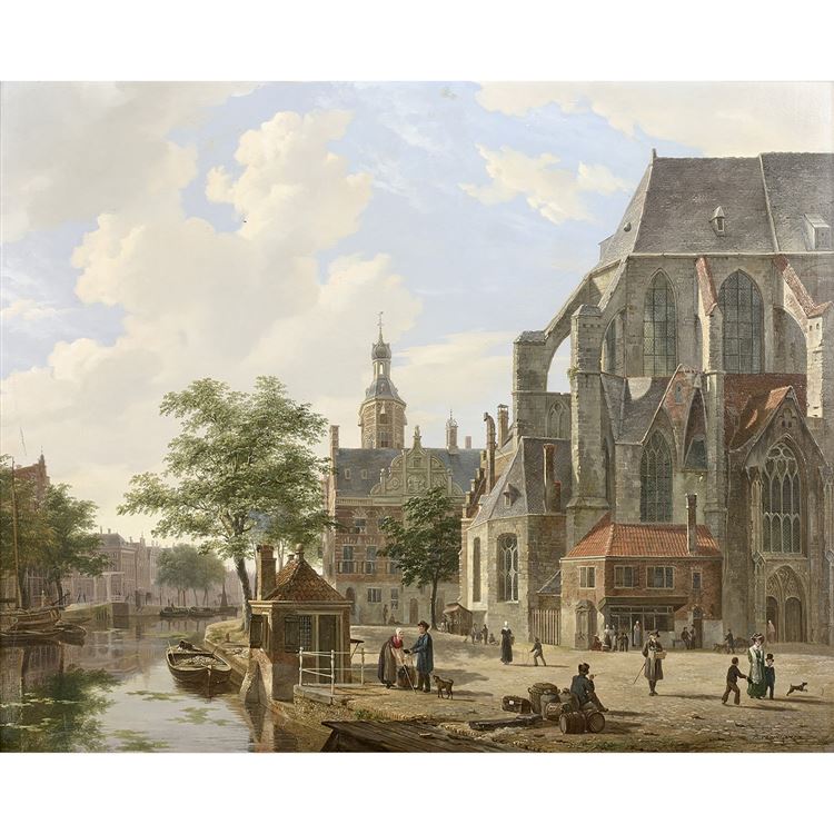 Bartholomeus Johannes Van Hove : From Auction Records